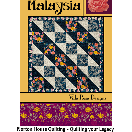 Malaysia - Quilt - Villa Rosa Designs