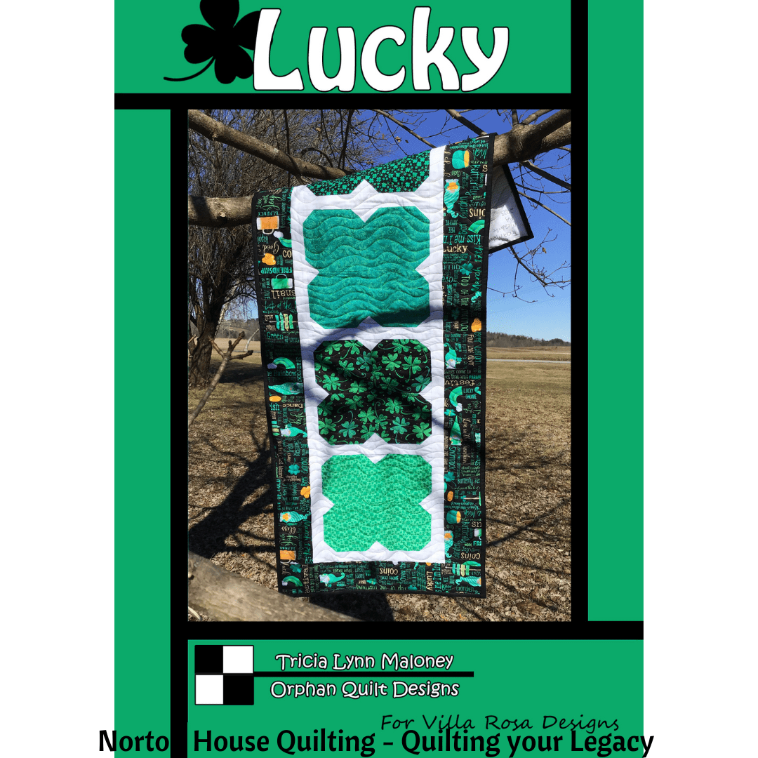 DIGITAL - Lucky - Table Topper - Villa Rosa Designs