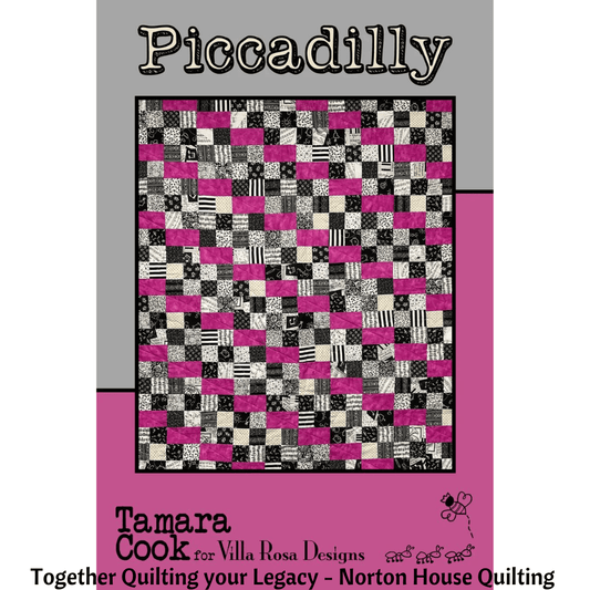 DIGITAL - Piccadilly Quilt Pattern - Villa Rosa Designs