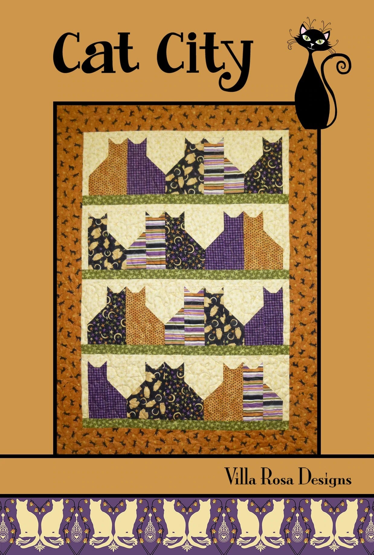 Cat City - Villa Rosa Designs - Quilt Pattern