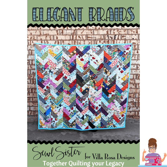 Elegant Braids Quilt Pattern - Villa Rosa Designs