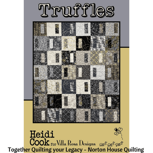 DIGITAL - Truffles Quilt Pattern - Villa Rosa Designs