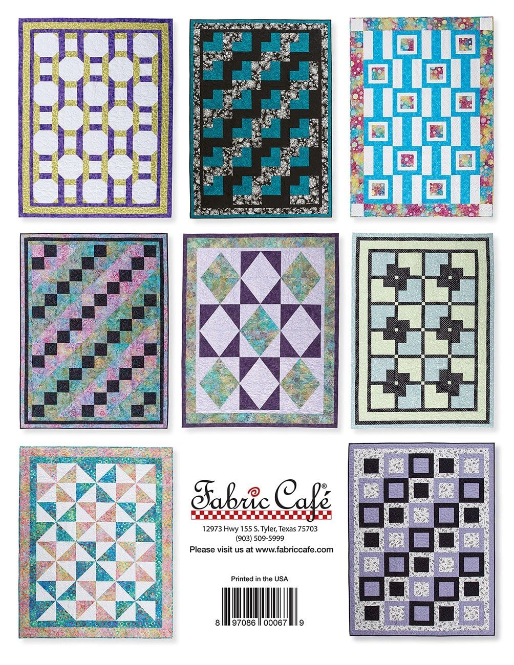 Modern Views with 3-Yard Book - 3-yard Quilt - Fabric Cafe