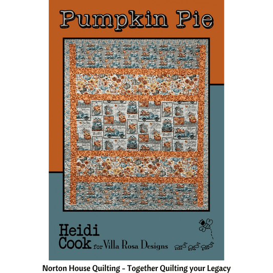 Pumpkin Pie Quilt Pattern - Villa Rosa Designs