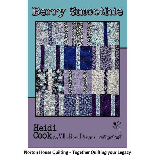 Berry Smoothie Quilt Pattern - Villa Rosa Designs