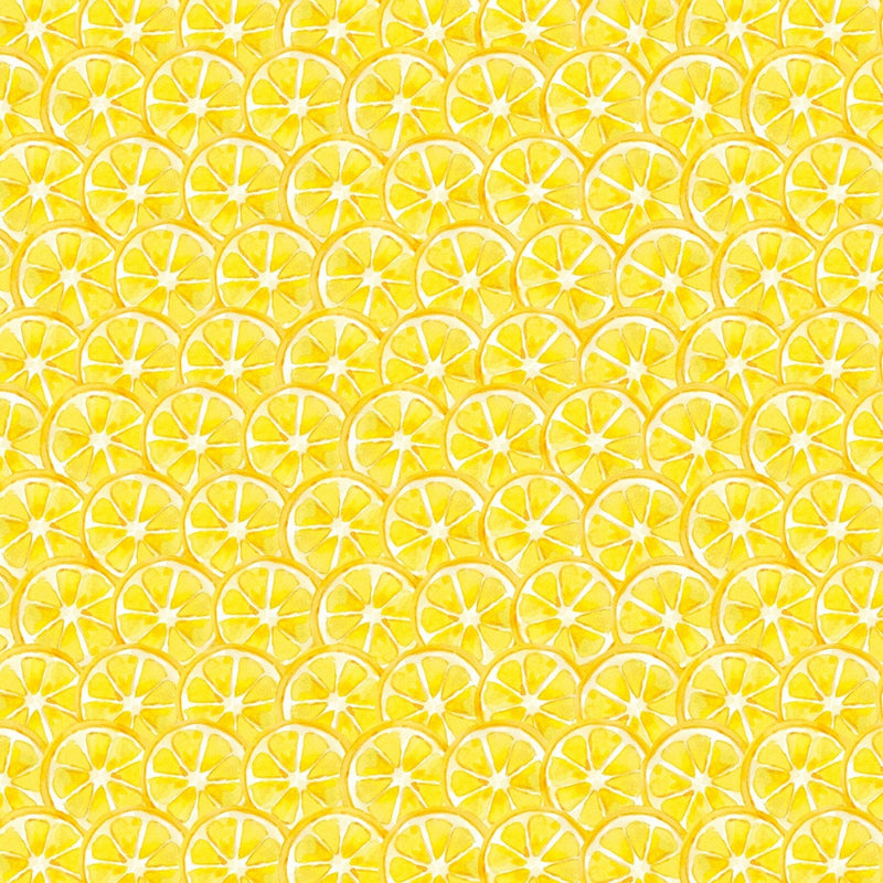 Squeeze the Day - Yellow Citrus Slices - 42467-551 - Wilmington Prints